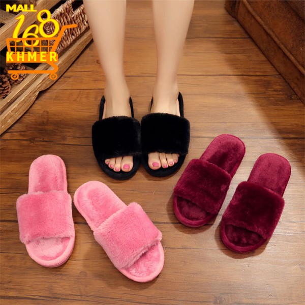 Lust fur slippers